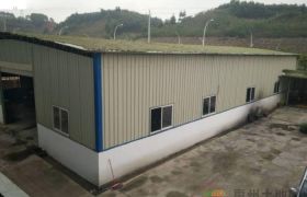 惠东白花占地1800㎡建筑1300㎡村委钢结构厂房出售