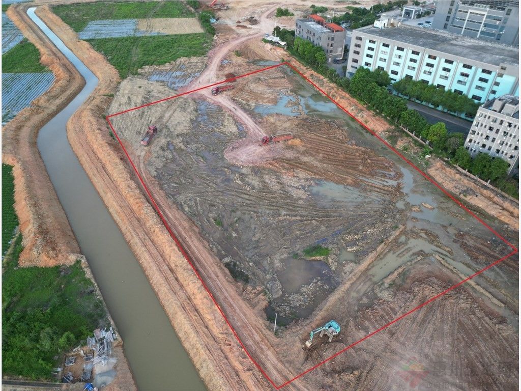 1042元/㎡！新劲力精密拍下仲恺东江科技园工业用地