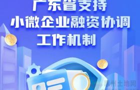 一图读懂 | 广东省支持小微企业融资协调工作机制