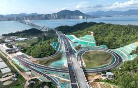 惠东稔平环岛高速先行段6月完工 平海到惠州市区仅需1小时
